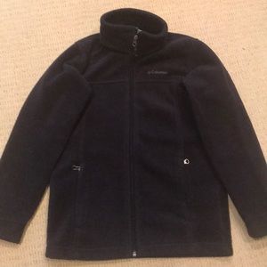 Columbia Youth Medium 10/12 Black fleece